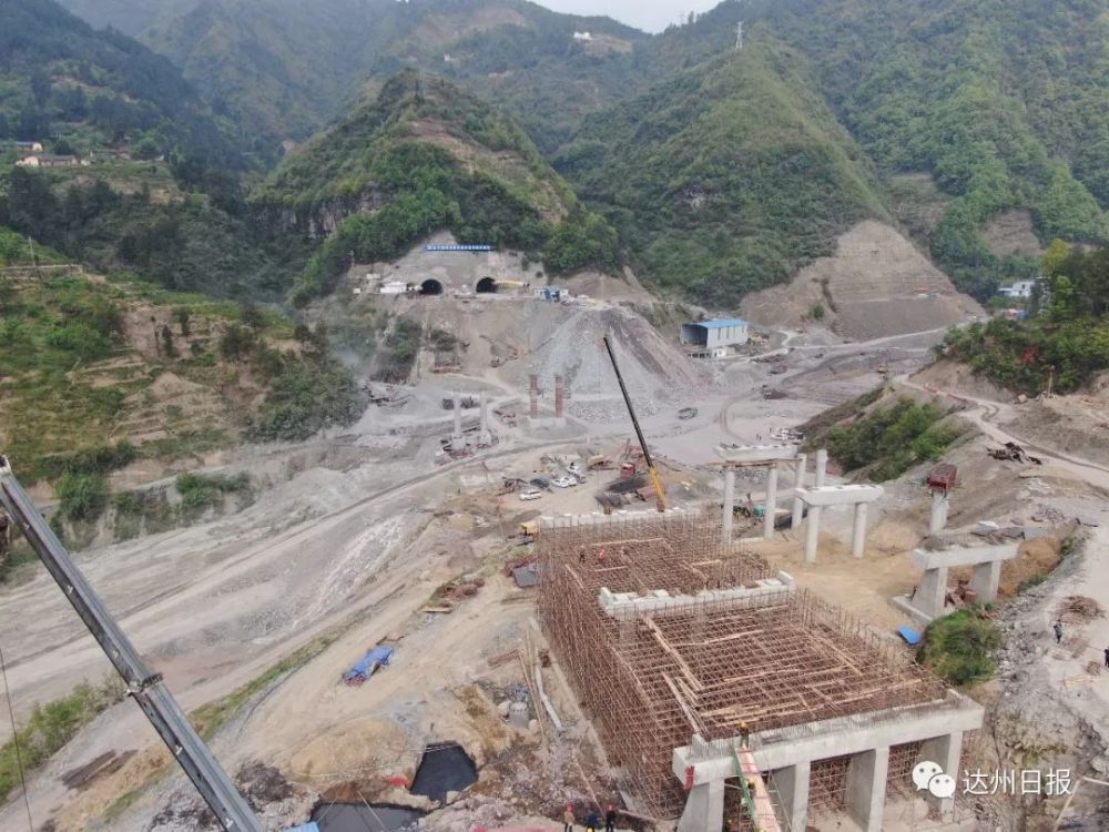 高速公路,万源市,隧道,路基