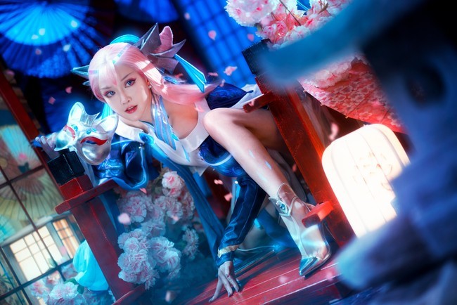 王者荣耀cos 貂蝉:一舞倾城