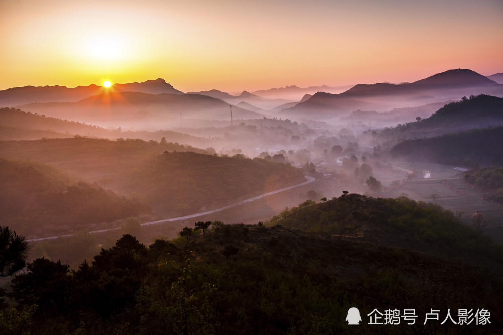 济南,七星台,日出