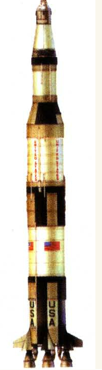 世界上第一艘载人登月飞船是用什么火箭发射的?