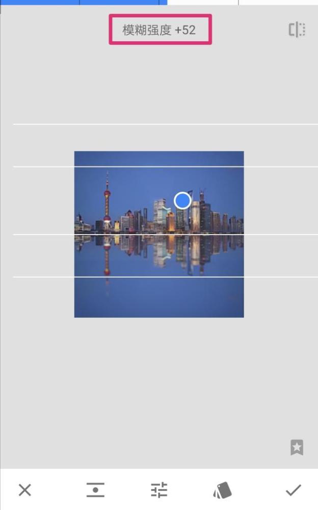 手机修图技巧:用snapseed双重曝光工具制作水面倒影