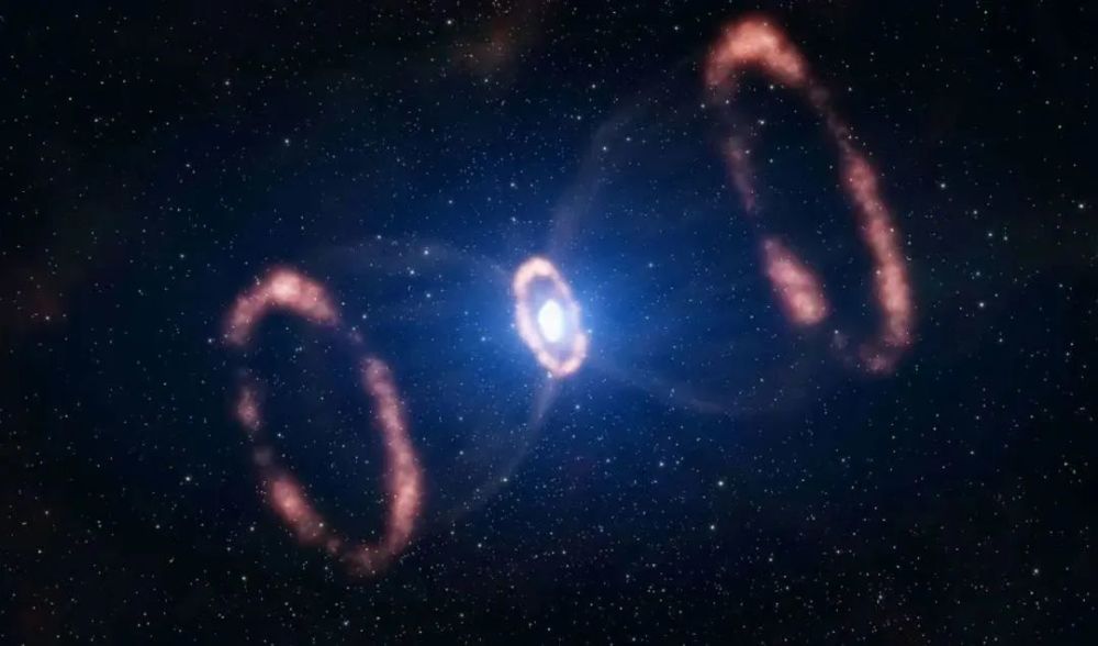 在超新星爆炸引发的外流中,银河系向周围空间"