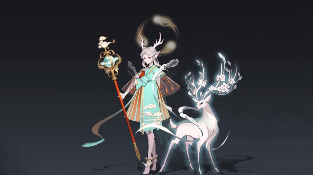 王者荣耀,王者荣耀瑶,瑶新皮肤,瑶遇见神鹿,王者荣耀皮肤