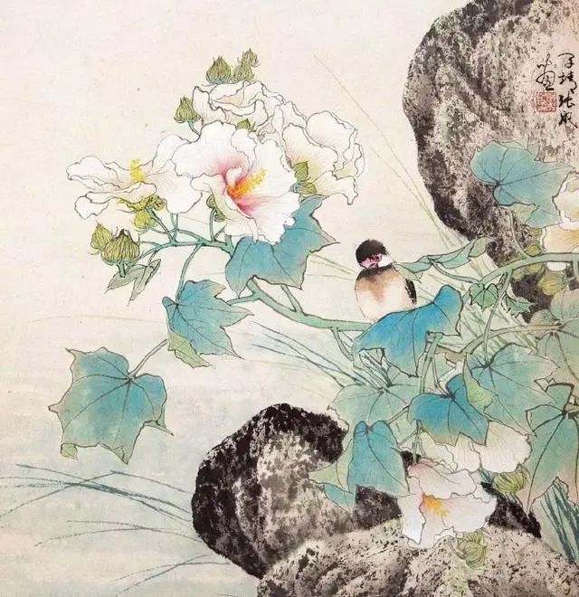 花鸟画,张守成,上海中国画院,工笔,吴湖帆,绘画