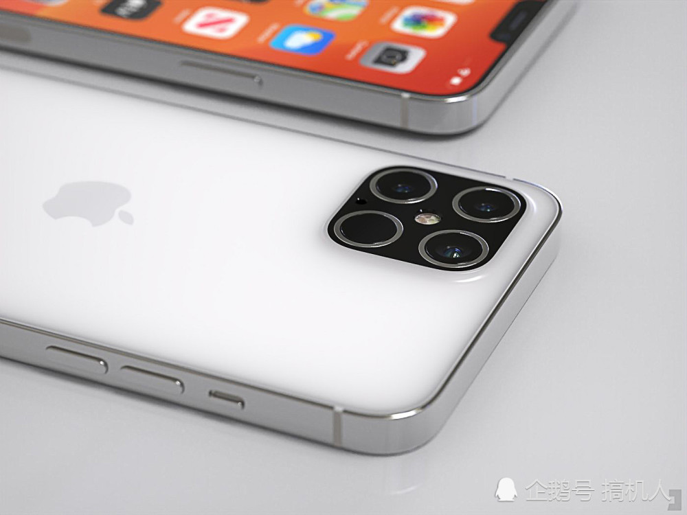 iphone12pro白色,iphone12pro银色 iphone12pro概念图:刘海缩短是最大亮点 a14处理器继续称霸