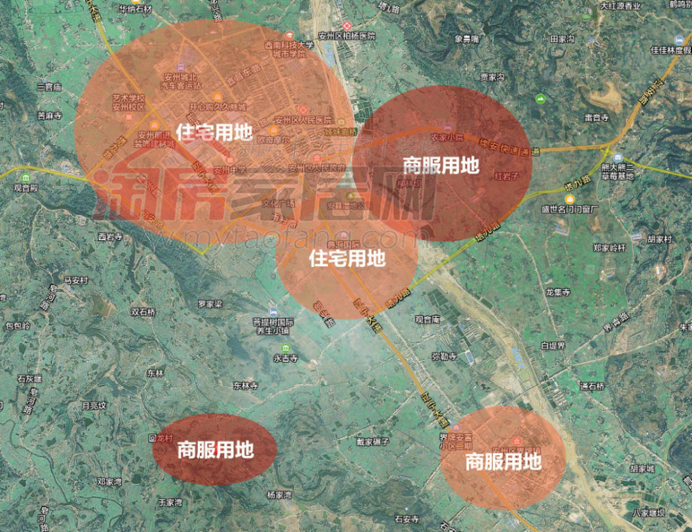 地块,安州区,河东新区,界牌镇