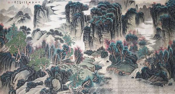 山水画家刘海军——笔墨酣畅 磅礴大气