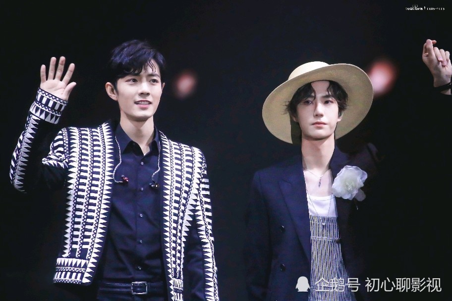 《陈情令》南京演唱会告别魏无羡蓝忘机环节,肖战王一博离场时都泪崩
