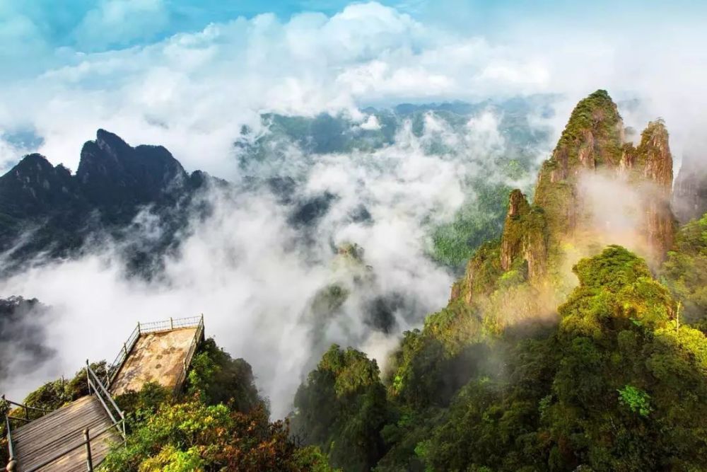 中国名字最像的三个5a景区,都有"台"字,分别在山西河南和浙江