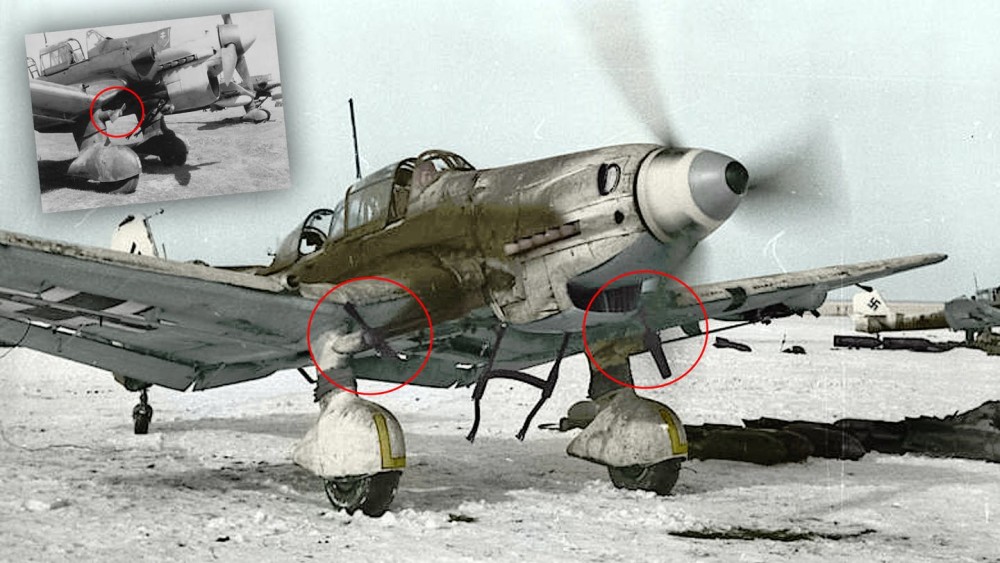 德军ju-87俯冲轰炸机