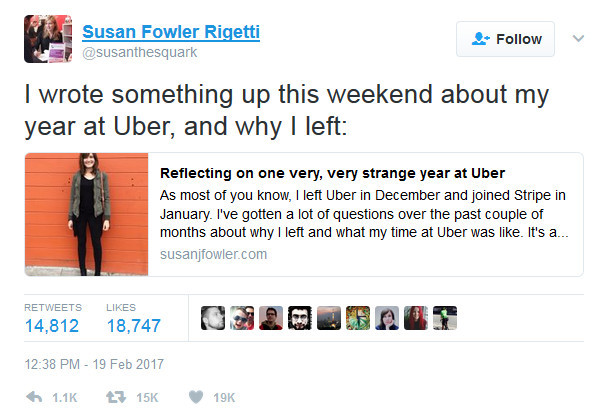 eTouruieToro：优步陷入“骚扰门”，CEO紧急调查669 / author:etoroellen / PostsID:495814