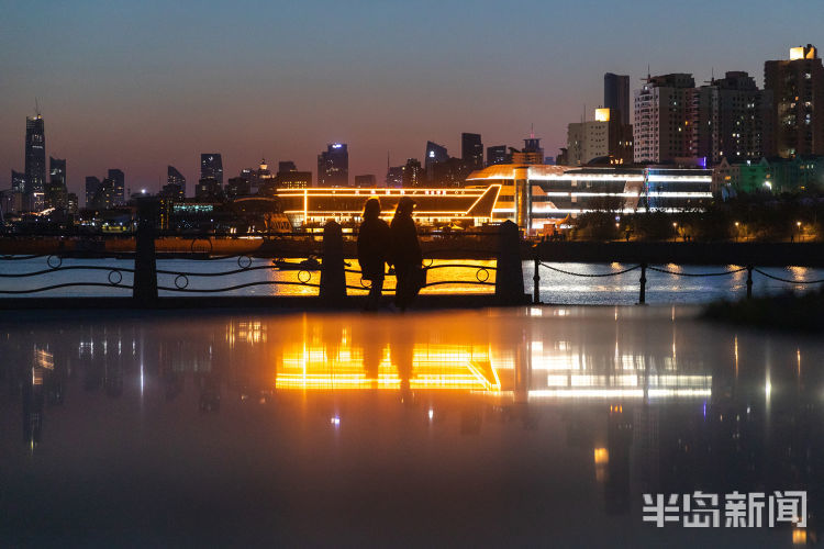 青岛,夜景