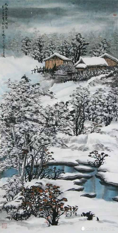 艺术经典 著名画家:于振芳冰雪画作品赏析