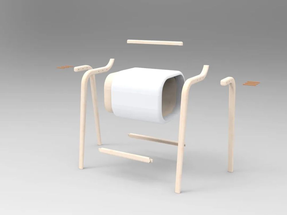 但却是有创新性的设计 希望可以带给大家新的灵感~ 01,多功能" 椅子 "