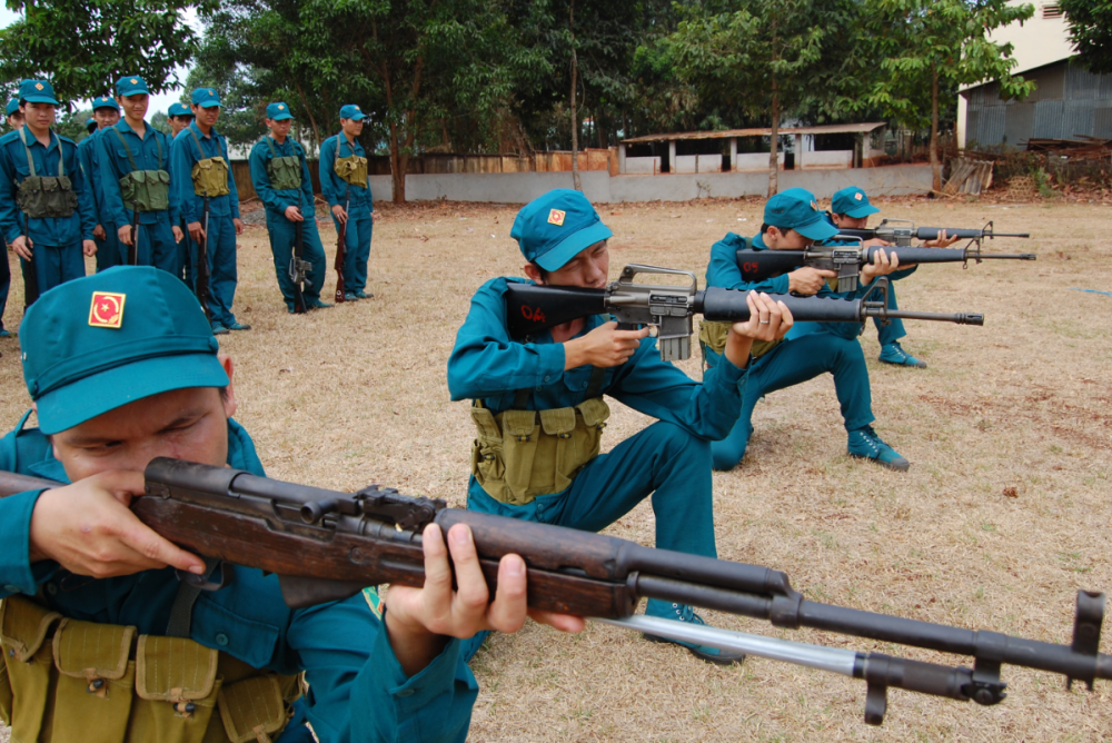 越南,单兵武器,民兵,步枪