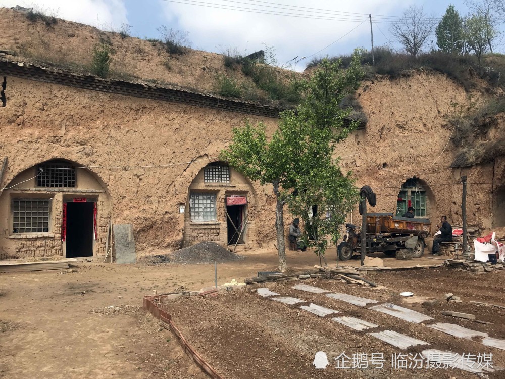 农村,黄土高原,土窑洞,农民,旅游