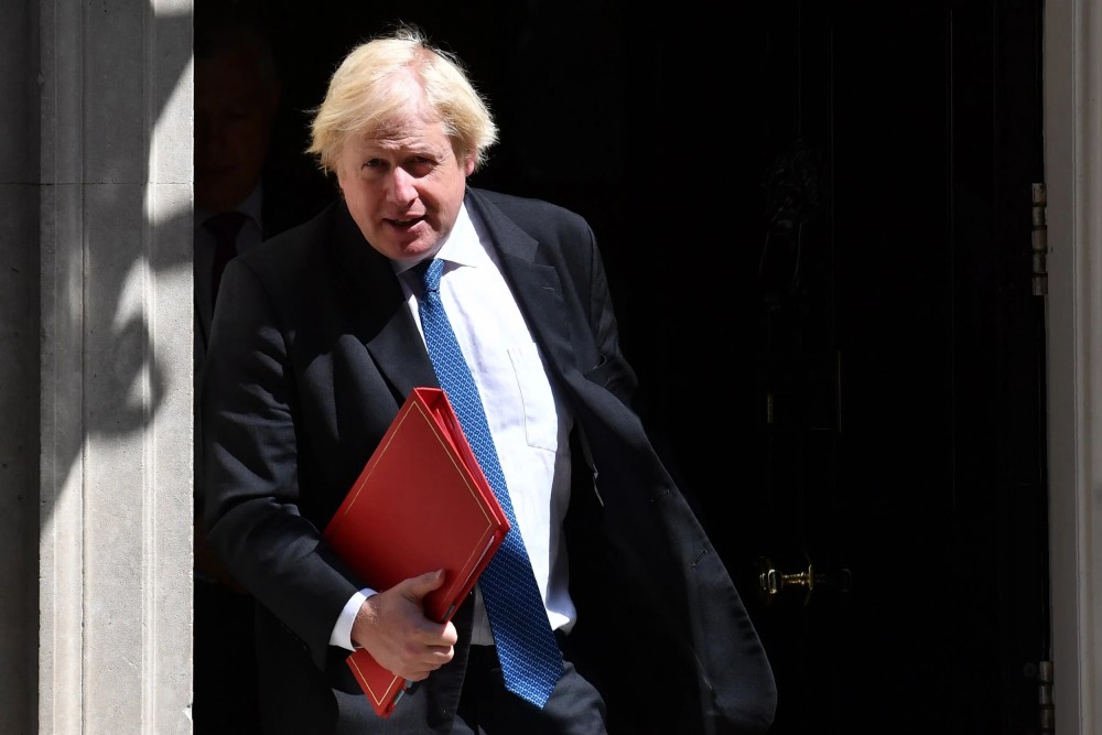 约翰逊,唐宁街,英国首相,解除封锁,内阁会议
