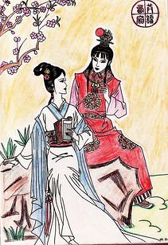 林黛玉,绛珠仙草,贾府,贾宝玉,红楼梦,宝钗