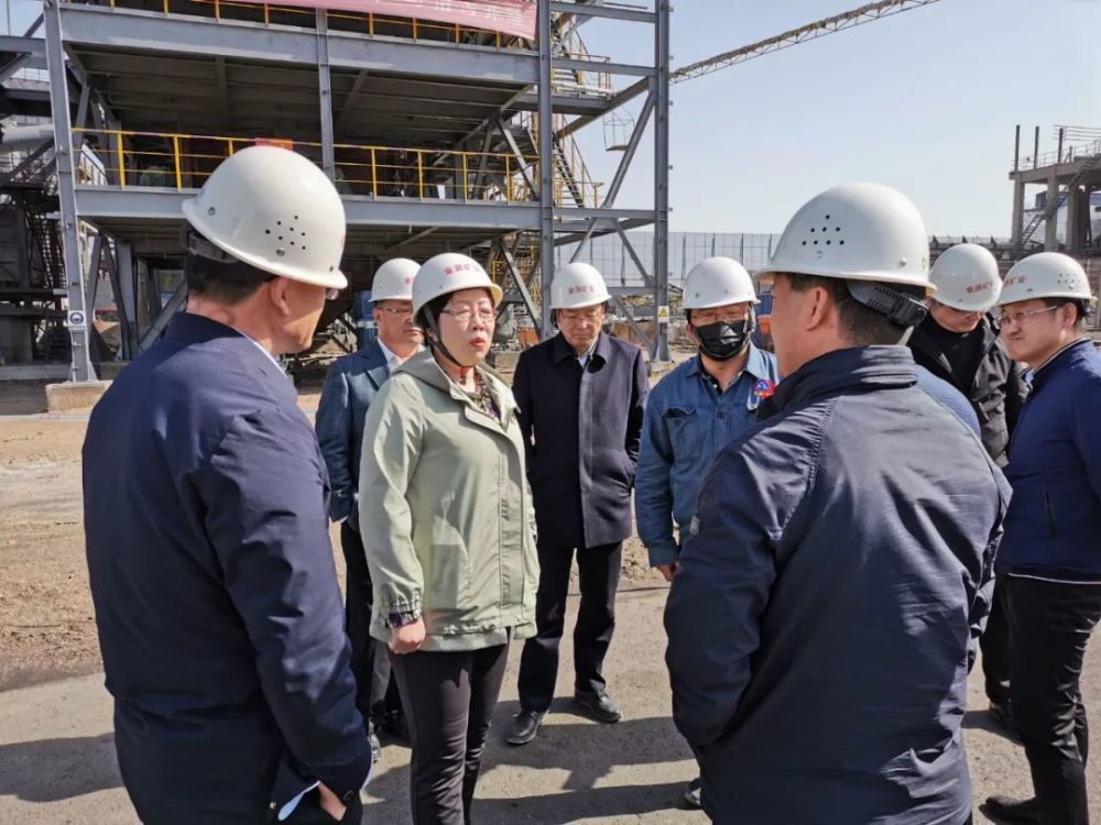 任晓敏在金塔县调研包抓项目建设进展情况