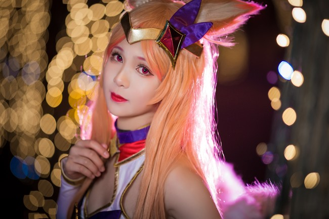 cosplay,英雄联盟,lol,阿狸,星之守护者