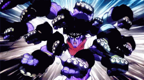jojo承太郎各种欧拉动图一次性看个爽啊