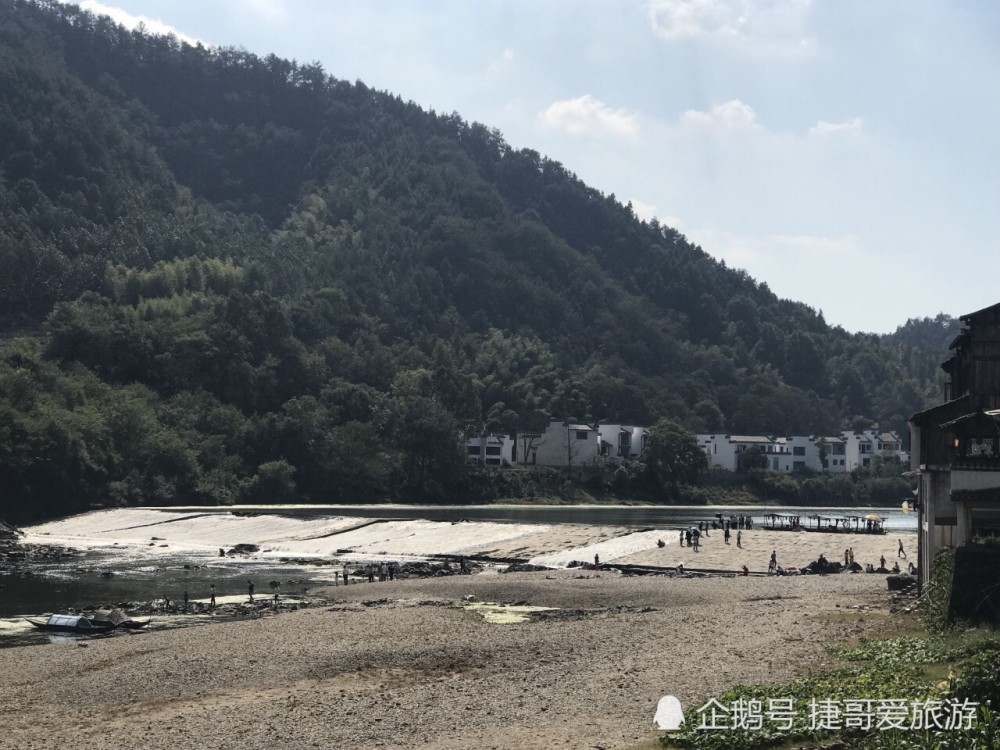 游览 安徽省 黄山市 歙县 渔梁坝
