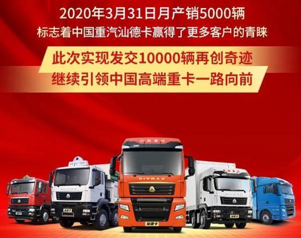 中国重汽汕德卡,车成,中国重汽,潍柴