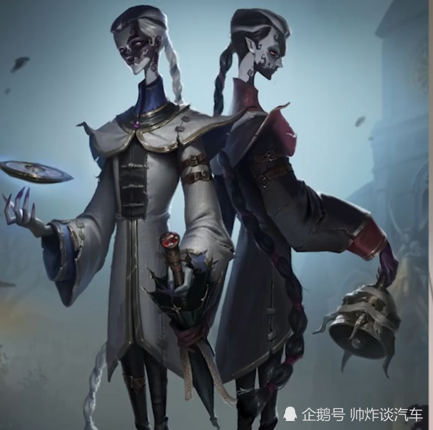 第五人格:宿伞之魂原型是黑白无常,揭秘他们来庄园三个原因,究竟是