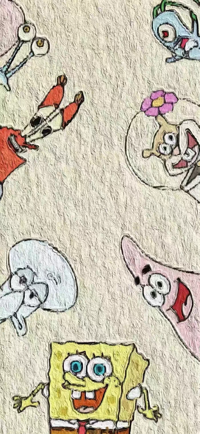 超可爱·动漫·油画壁纸:可可爱爱没有脑袋