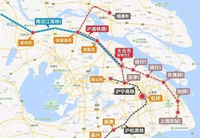 太仓2020年规划图,太仓地铁2020年规划图 交通爆发!从通沪铁路看2020太仓!