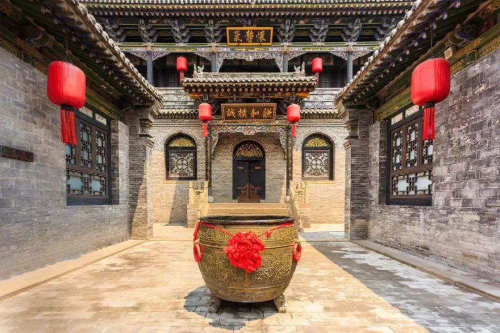旅游景点,山西,古建筑,古宅,乔家大院