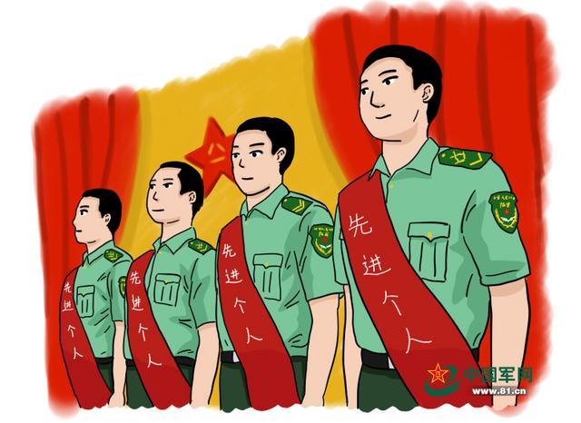 漫画 军营里这些难忘的仪式,总有一种让你念念不忘