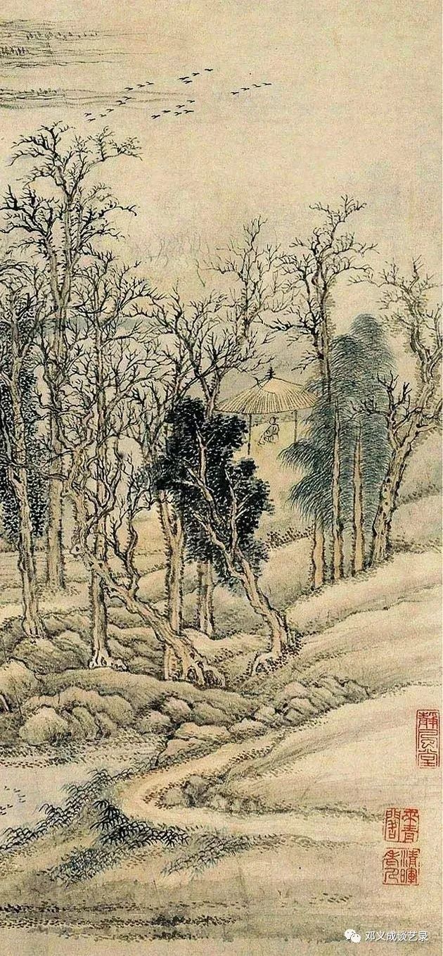 王翚山水画欣赏