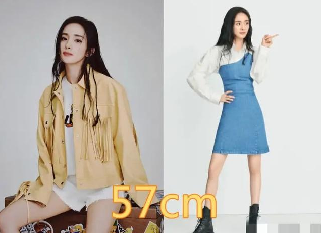 女明星腰围:杨幂57cm,泫雅58cm,看到迪丽热巴:不愧是胖迪