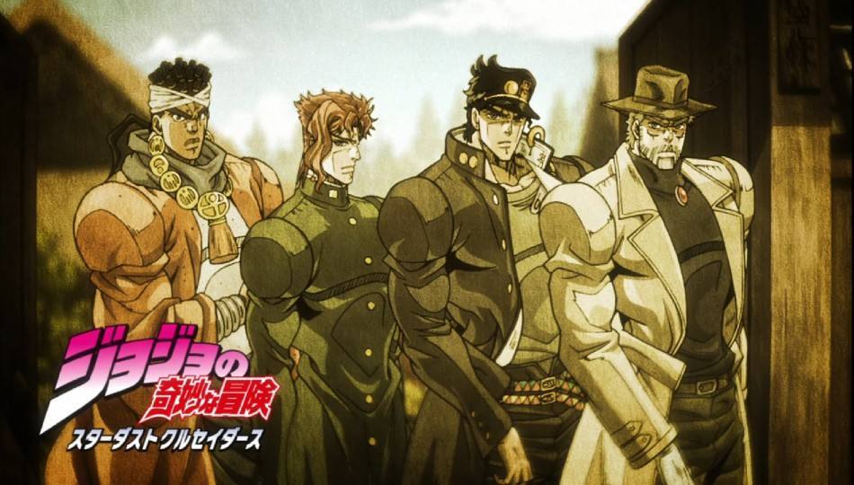 jojo,jojo的奇妙冒险,空条承太郎,星尘斗士,dio