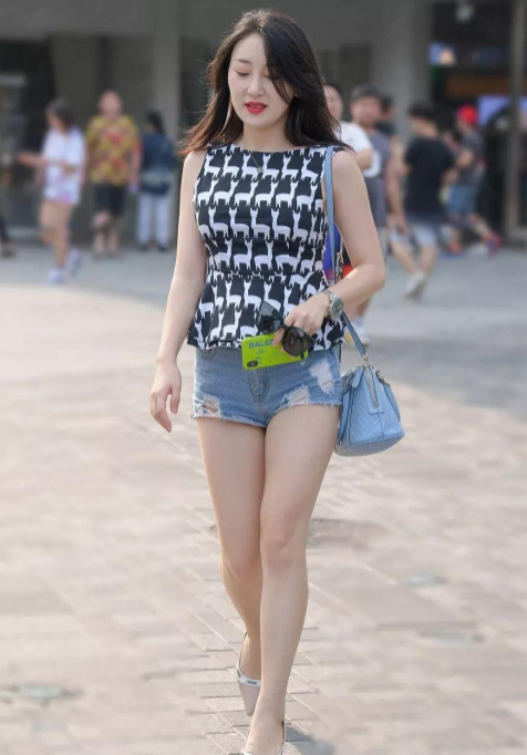 美女,街拍,穿搭,时尚,小姐姐