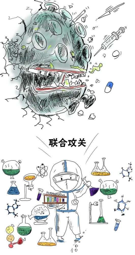 50张手绘!对抗新冠,合肥科技力量大揭秘!