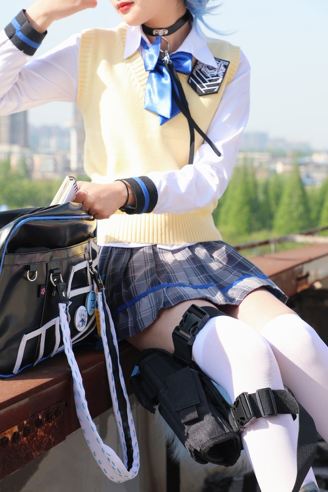 cosplay:少女前线pa15高校心跳物语