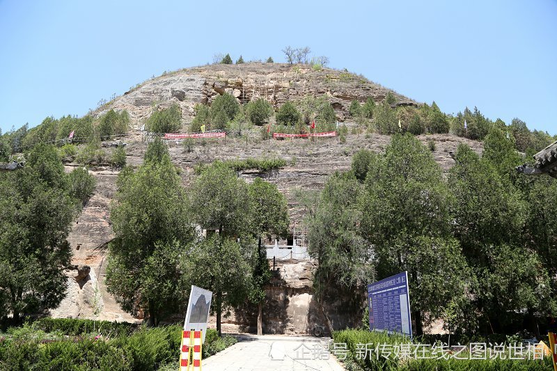 摄影师实拍甘肃泾川南石窟寺千年古佛