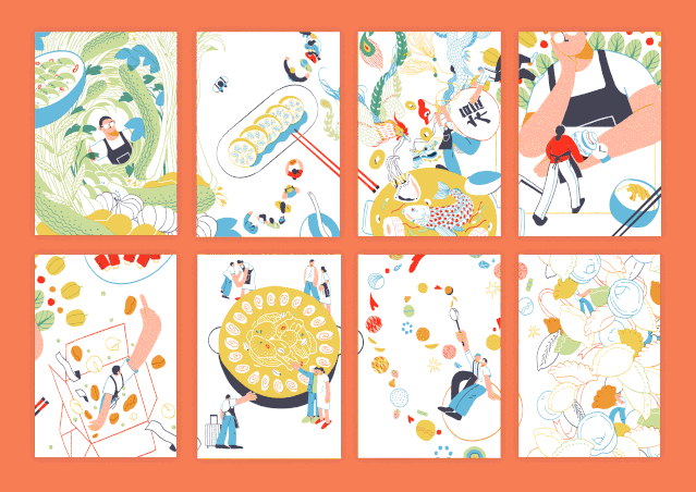 我觉得漫画家更值得尊敬一些,而且他们的视觉语叙事也更加复杂和考验