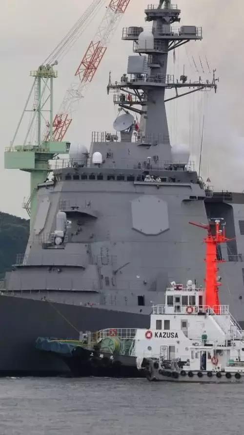 日本海自摩耶级"摩耶"号驱逐舰正式交付,宙斯盾雷达系统是亮点