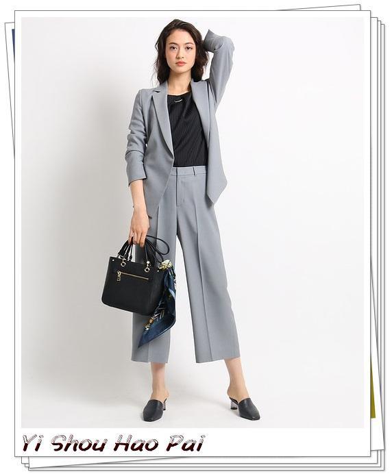 轻熟而美丽的西装穿搭,日系女士西服造型分享