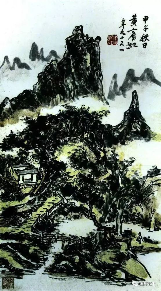 黄宾虹经典山水画高清全集