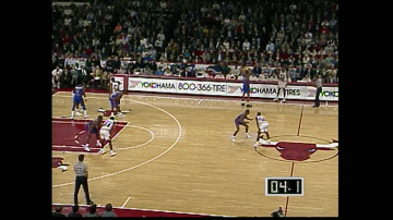 1990年11月13日 1992年11月11日 公牛对阵活塞 最后4.