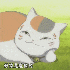 夏目友人帐娘口三三超可爱的表情包了解一下