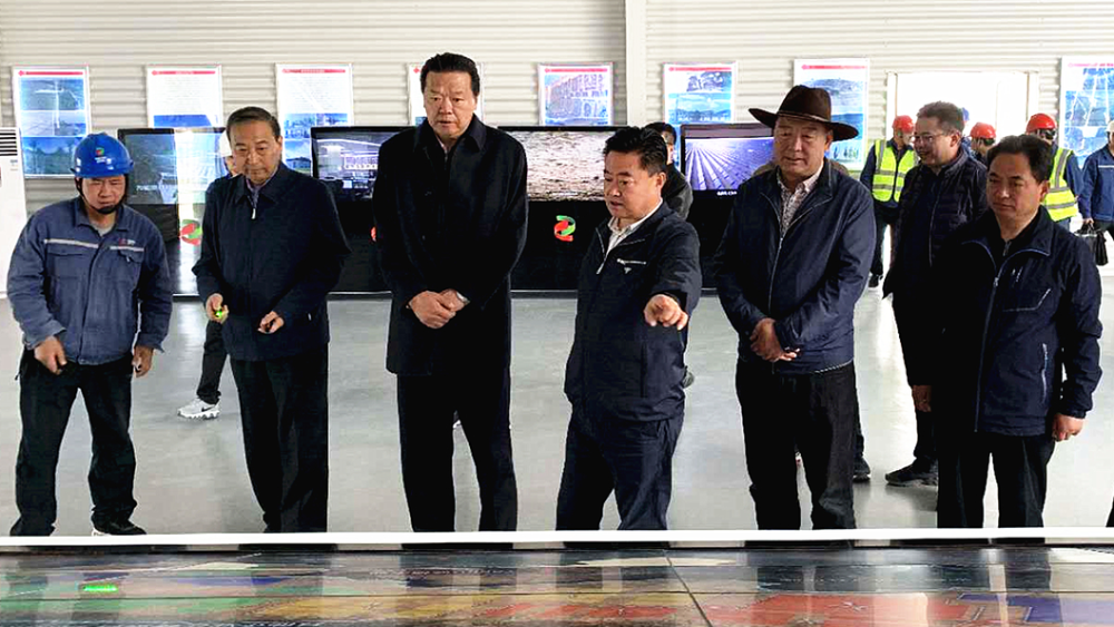 局党组书记,局长李晓南在海南州调研时强调;深入实施重点区域绿化打造