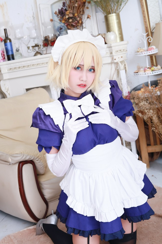 cosplay:台湾小姐姐cos的fgo贞德,太好看了吧