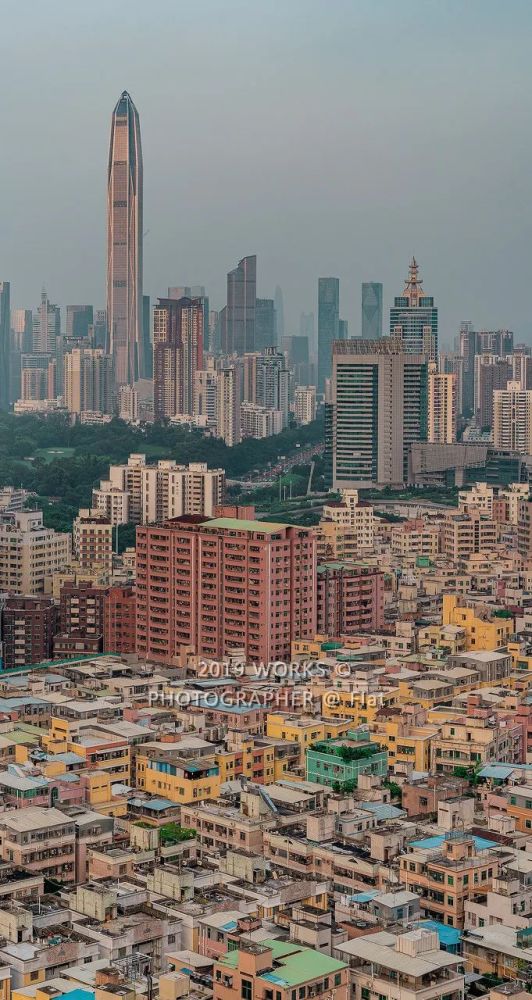 深圳,城中村,达妹,梧桐山,图虫,夜景