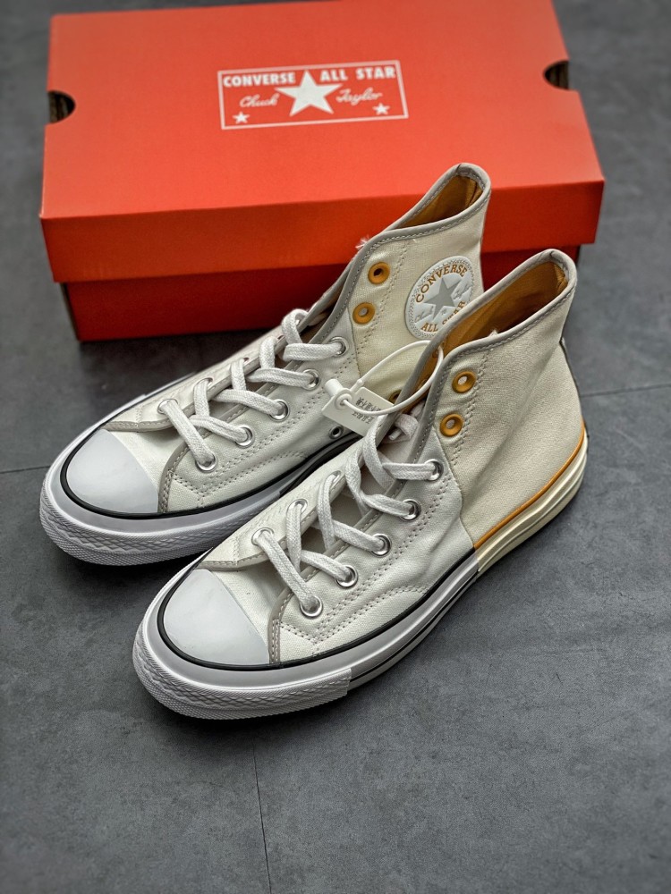 一双鞋的两种风格 converse chuck 1970s 拼接