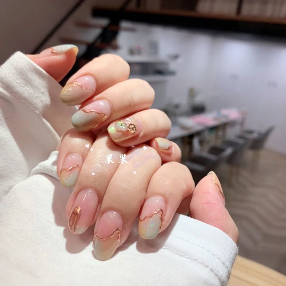 这波高级感美甲太好看啦!